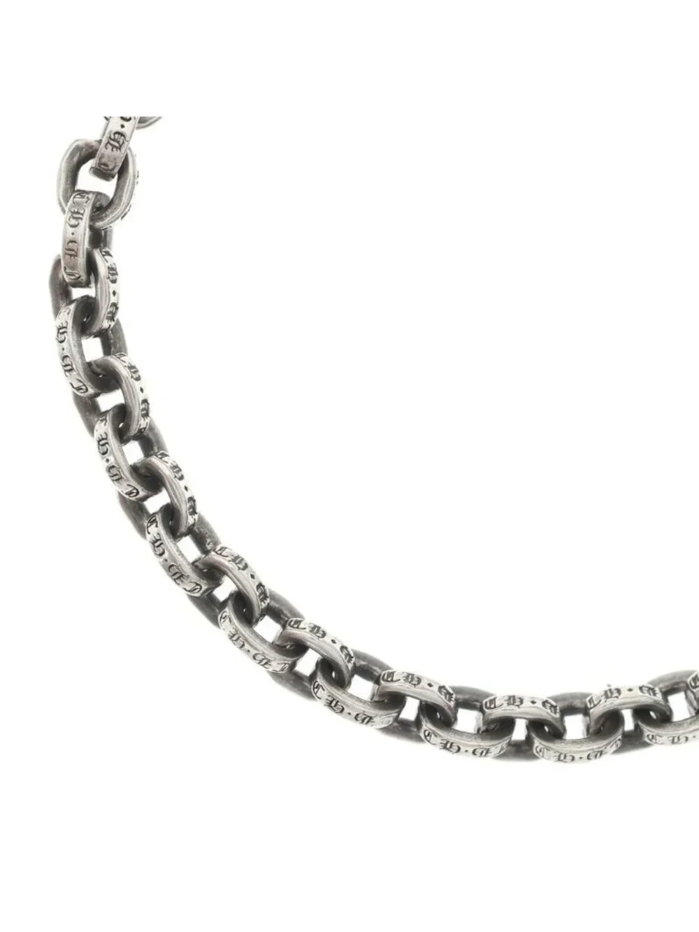 Chrome Hearts Paper Chain 18 Necklace Silver